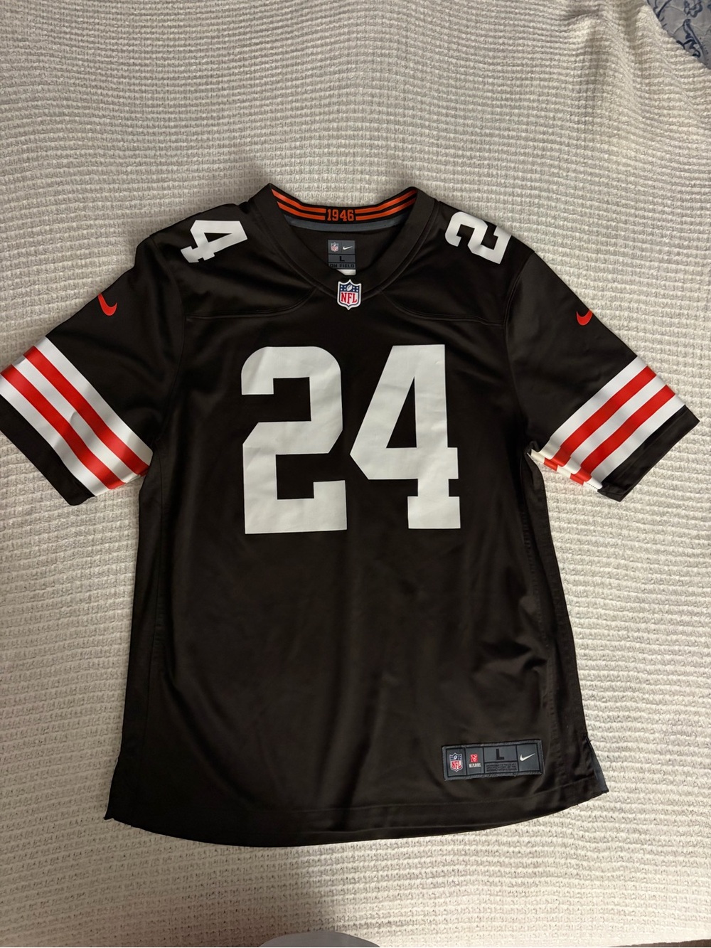 Cleveland Browns Nike Men's NFL #24 Chubb Jersey